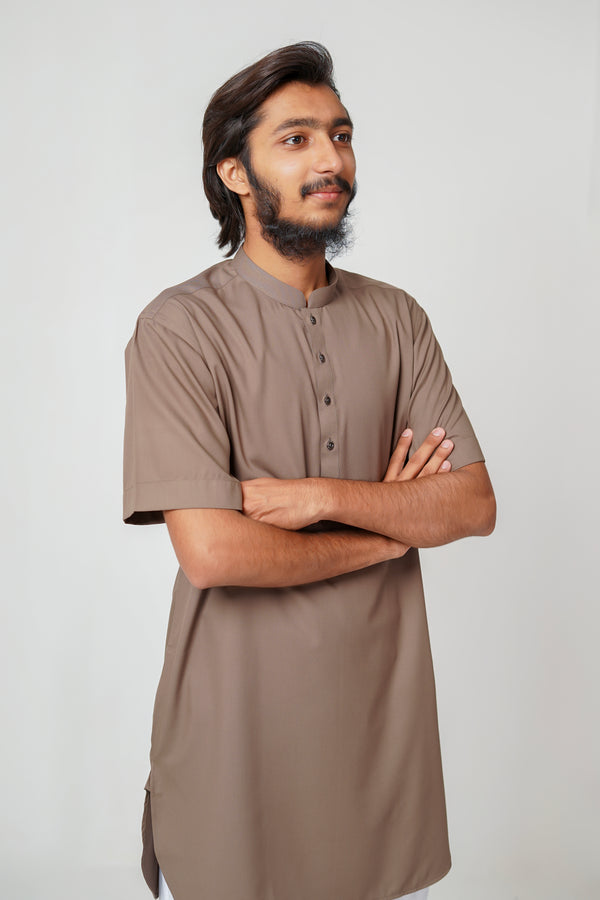 Saddle Brown Kurta