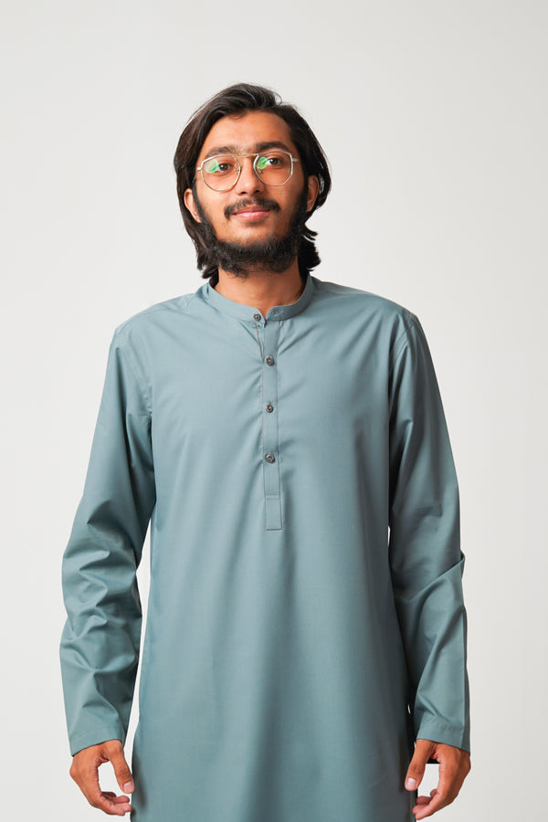 Teal Bayou Kurta