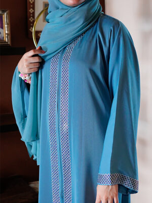 Belted Aqua Blue